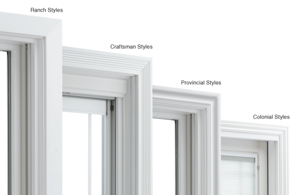 Pre-finished Window Trim for Pella Windows